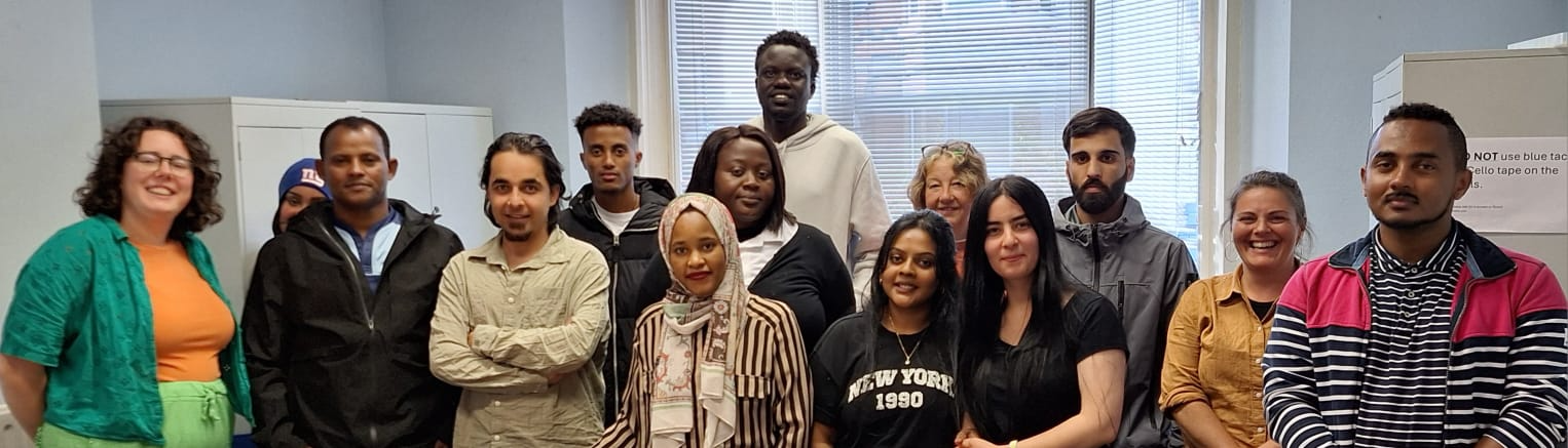 Photo of the Lived Experience Group meeting attendees October 2025