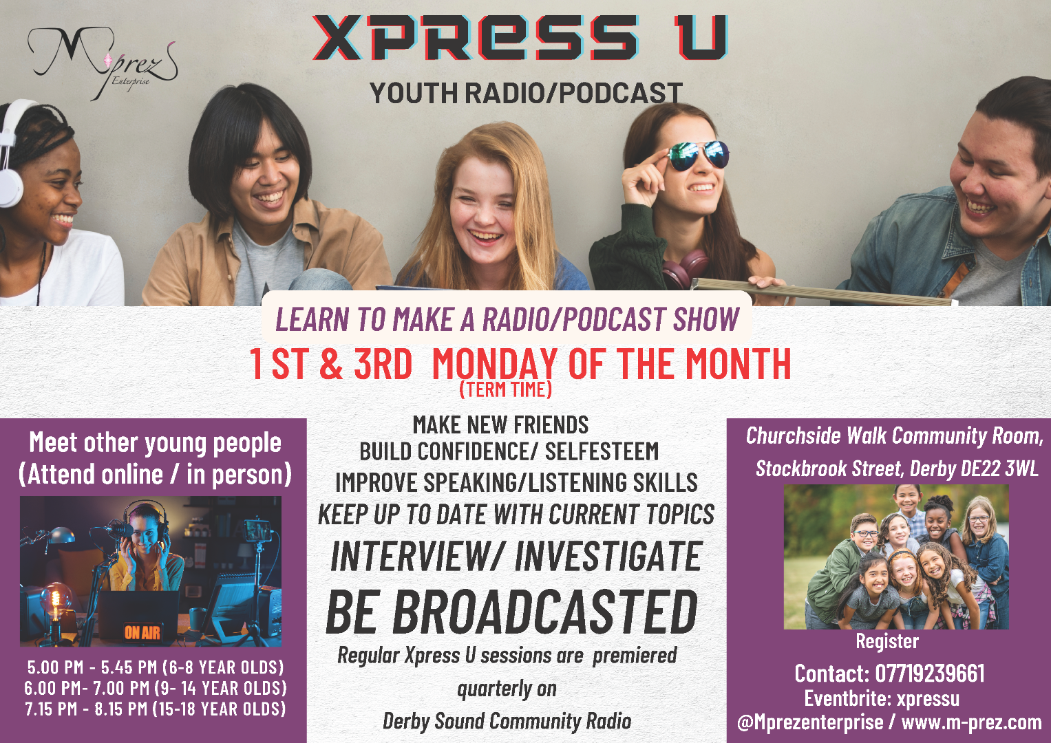 Xpress U Flyer - all info in text below