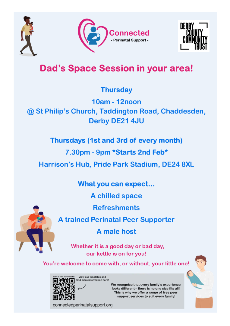 Dad’s Space Sessions poster - click image to view PDF version