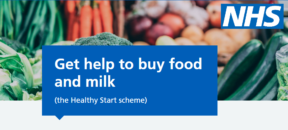 NHS Healthy Start scheme - help to buy food & milk for new / expecting parents