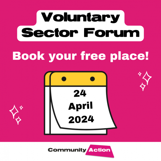 Menu image for Derby Voluntary Sector Forum - 24 April 2024