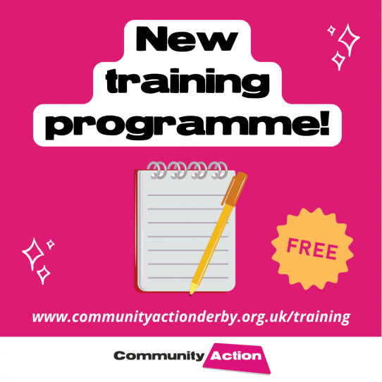 Menu image for New Training Programme!