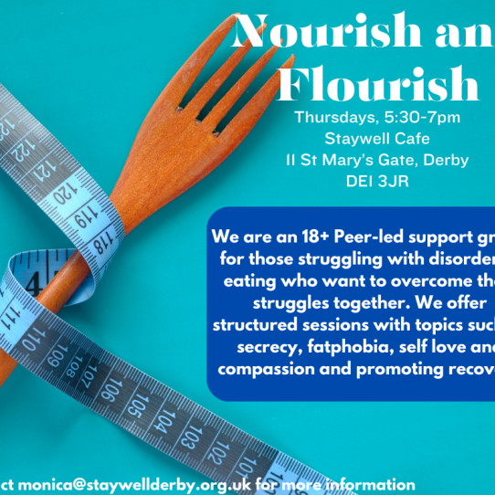 Menu image for Nourish and Flourish - new eating disorder support group