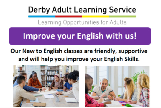 New to English - Free classes for those whose first language isn’t English