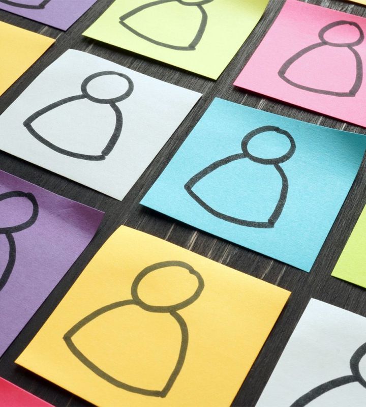 Colourful post its with basic people drawings.png