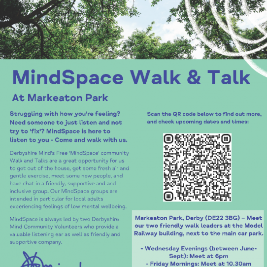 MindSpace Walk & Talk at Markeaton Park