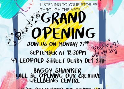 Grand Opening of ID Derby’s New Creative Wellbeing Centre