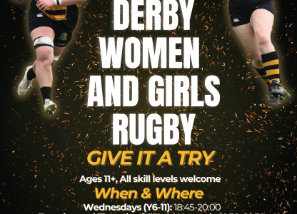 Derby Women And Girls Rugby - Give it a Try!