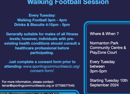 Free Men's Walking Football Session