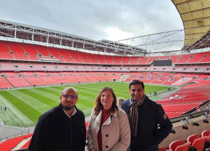 DE23 Active goes to Wembley!
