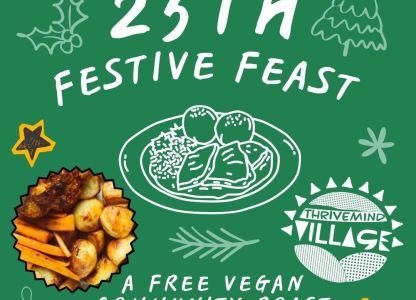 Free Christmas Day community meal at Thrivemind Village