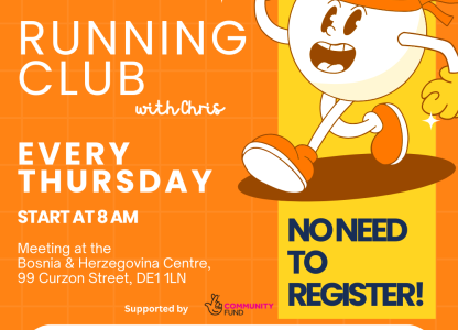 Derby Refugee Advice Centre - Running Club