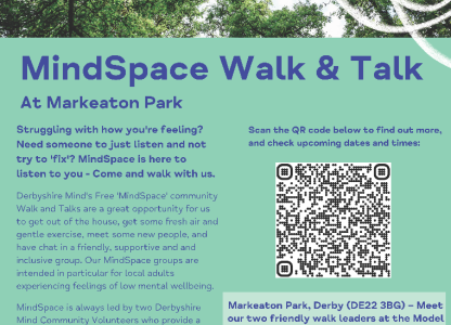 MindSpace Walk & Talk at Markeaton Park