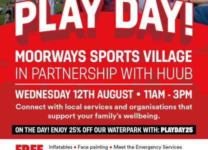 National Play Day Event at Moorways Sports Village
