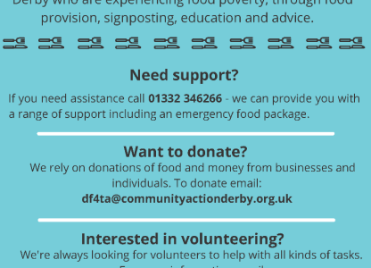 Derby Food 4 Thought Alliance Achieves Charity Status