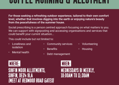 Social Prescribing Coffee Morning & Allotment