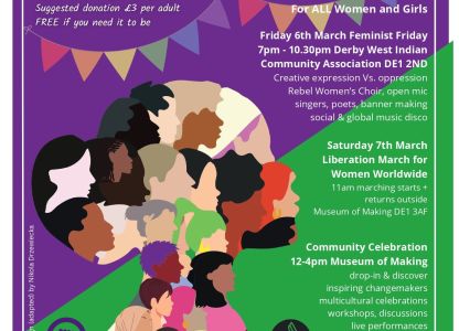 International Women’s Day Derby Festival 2026