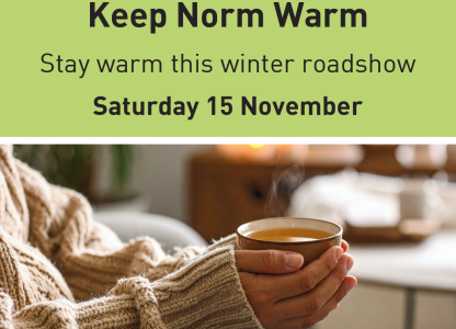 Keep Norm Warm - Home Energy Advice Community Roadshow