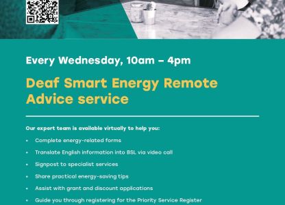 Deaf Smart Energy Remote Advice service