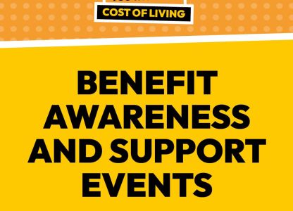 Benefit Awareness and Support Events from Derby City Council