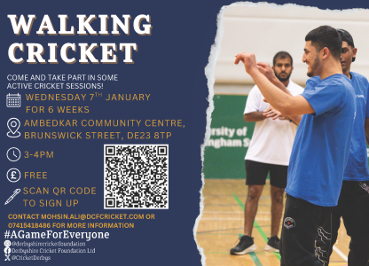 Free Walking Cricket Sessions