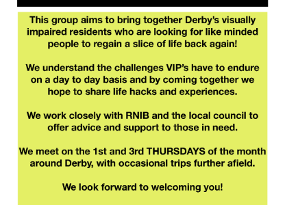 Derby’s Impaired Visual Society (DIVS)