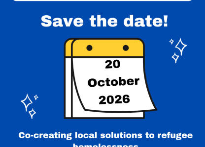 Save The Date: Tuesday 20 October 2026 - Derby Refugee Housing Summit