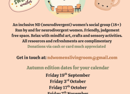 The ND Women's Living Room - Social group for neurodivergent women