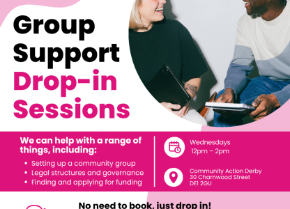 Community Action Group Support Drop-in Sessions
