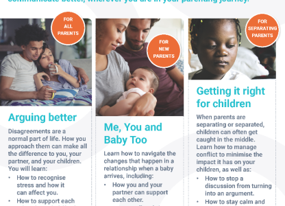Free online relationship support for parents