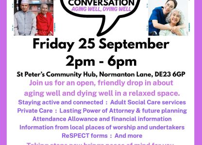 The Big Conversation: Living well, Dying well