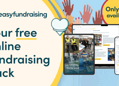 easyfundraising: 250 free fundraising packs available!