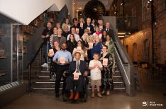 Group photo of the 2025 Derby Voluntary Sector Awards winners.